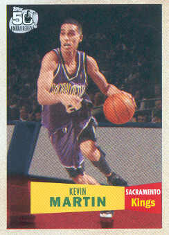 2007-08 Topps 1957-58 Variations #104 Kevin Martin