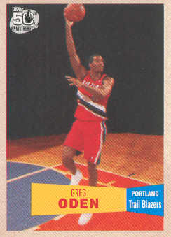 2007-08 Topps 1957-58 Variations #111 Greg Oden