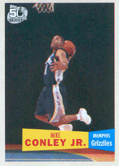 2007-08 Topps 1957-58 Variations #114 Mike Conley Jr.
