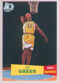 2007-08 Topps 1957-58 Variations #115 Jeff Green