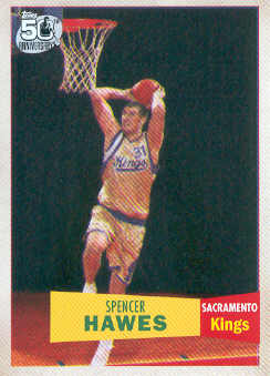 2007-08 Topps 1957-58 Variations #120 Spencer Hawes