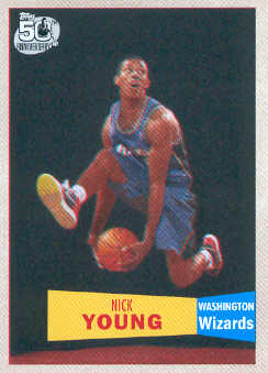2007-08 Topps 1957-58 Variations #126 Nick Young