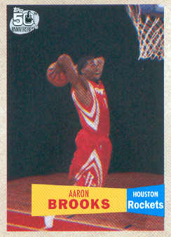 2007-08 Topps 1957-58 Variations #135 Aaron Brooks