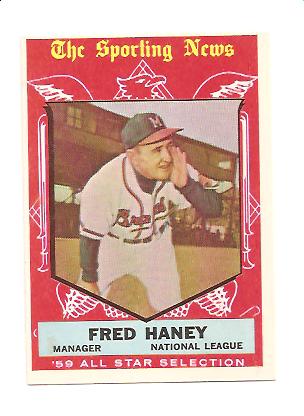 1959 Topps #551 Fred Haney AS MG