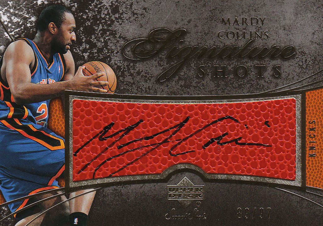 2007-08 Sweet Shot Signature Shots #MC Mardy Collins/195