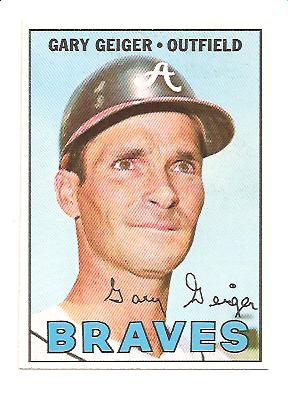 1967 Topps #566 Gary Geiger NM Actual scan