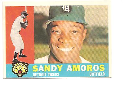 1960 Topps #531 Sandy Amoros EXMT Actual scan
