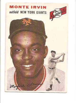 1954 Topps #3 Monte Irvin