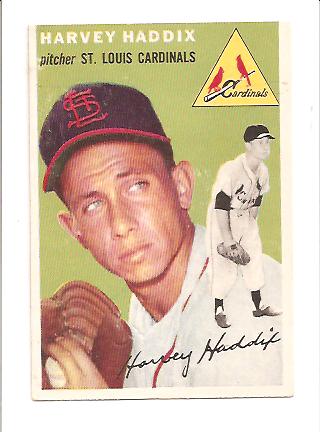 1954 Topps #9 Harvey Haddix