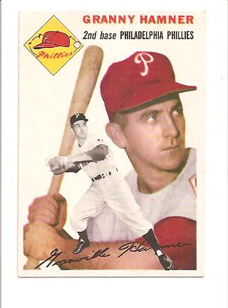 1954 Topps #24 Granny Hamner