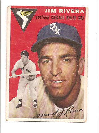 1954 Topps #34 Jim Rivera