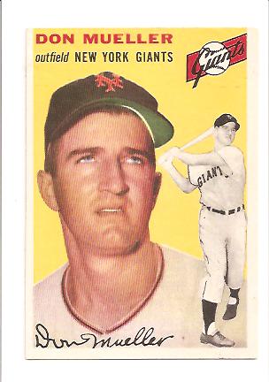 1954 Topps #42 Don Mueller
