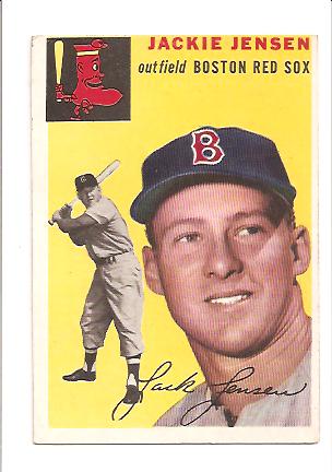 1954 Topps #80 Jackie Jensen
