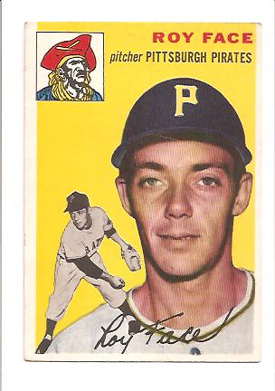 1954 Topps #87 Roy Face