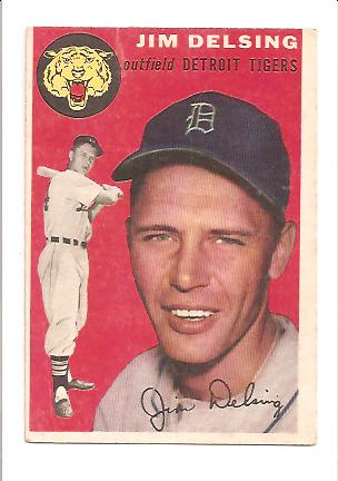 1954 Topps #111 Jim Delsing