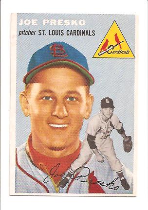 1954 Topps #135 Joe Presko