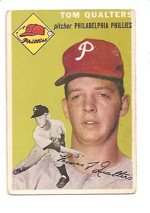 1954 Topps #174 Tom Qualters RC
