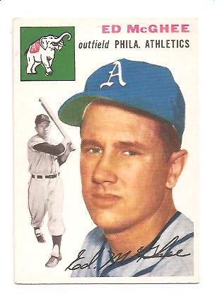 1954 Topps #215 Ed McGhee