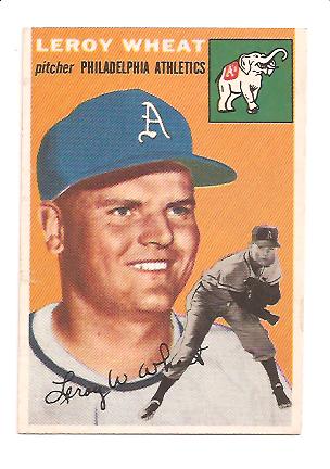 1954 Topps #244 Leroy Wheat RC