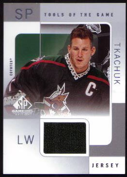 2000-01 SP Game-Used Edition Tools of the Game Jersey #KT, Keith Tkachuk 