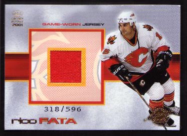 2000-01 Crown Royale Game-Worn Jerseys #3, Rico Fata /596