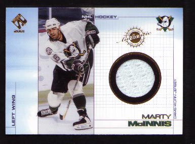 2000-01 Pacific Private Stock Game Gear Jersey #2, Marty McInnis