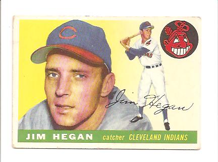 1955 Topps #7 Jim Hegan