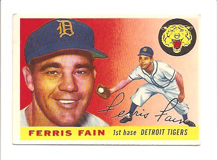 1955 Topps #11 Ferris Fain