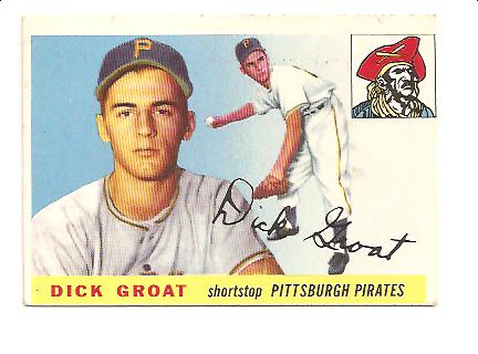 1955 Topps #26 Dick Groat