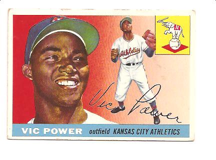 1955 Topps #30 Vic Power