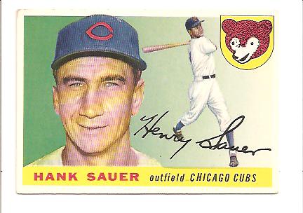 1955 Topps #45 Hank Sauer