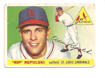 1955 Topps #55 Rip Repulski