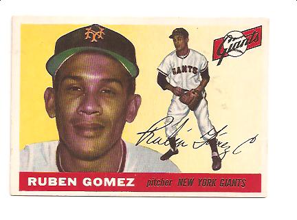 1955 Topps #71 Ruben Gomez