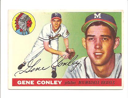 1955 Topps #81 Gene Conley