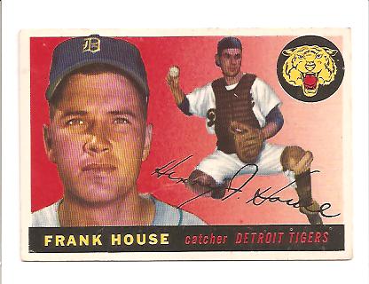 1955 Topps #87 Frank House