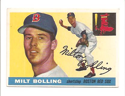 1955 Topps #91 Milt Bolling