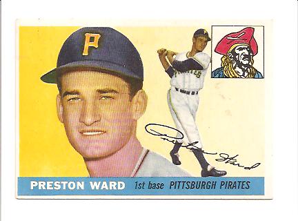 1955 Topps #95 Preston Ward