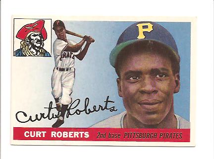 1955 Topps #107 Curt Roberts