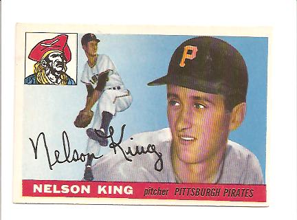 1955 Topps #112 Nelson King RC