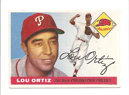 1955 Topps #114 Louis Ortiz RC