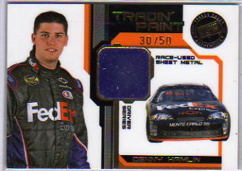 2006 VIP Tradin' Paint Drivers Gold #TPD8 Denny Hamlin