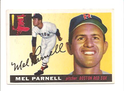 1955 Topps #140 Mel Parnell