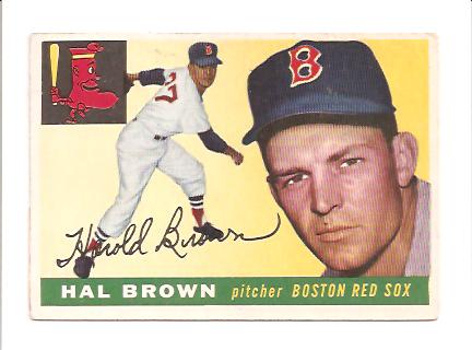 1955 Topps #148 Hal Brown