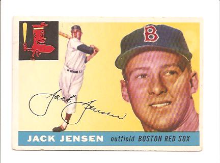 1955 Topps #200 Jackie Jensen