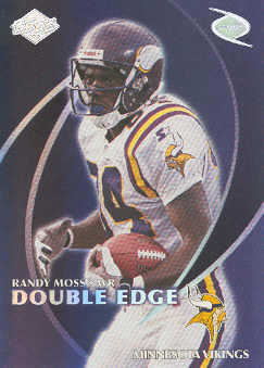 1998 Collector's Edge Odyssey Double Edge #1B J.Rice/R.Moss F