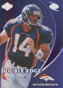 1998 Collector's Edge Odyssey Double Edge #8B J.Elway/B.Griese F