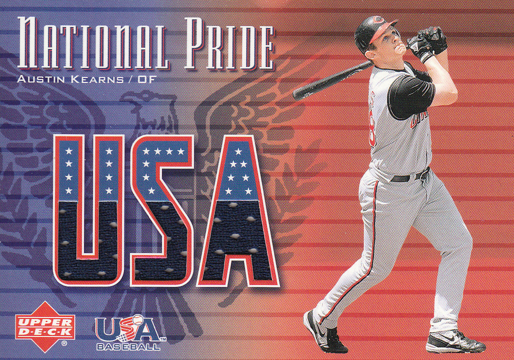2003 Upper Deck National Pride Memorabilia #AK A.Kearns Right Jsy