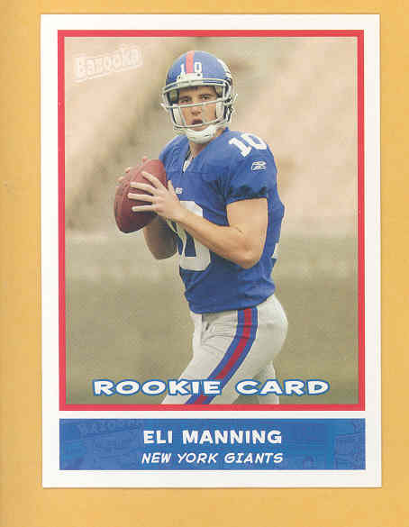 2004 Bazooka #200 Eli Manning RC