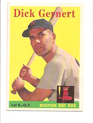 1958 Topps #38 Dick Gernert