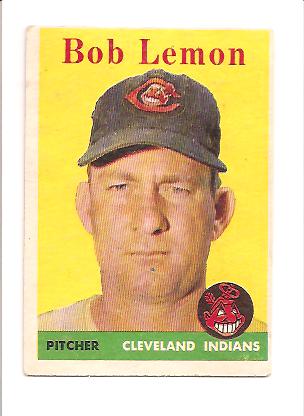 1958 Topps #2A Bob Lemon